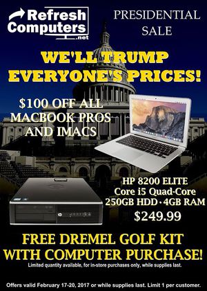 Refresh Computers | We're going to # trump everyone's prices at...