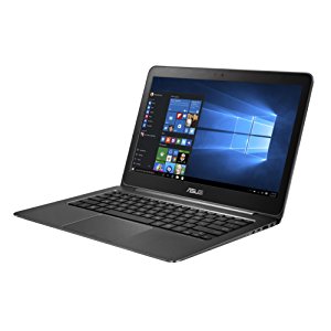 ASUS UX305UA-FC005T – Ordenador portátil de 13.3″ (Intel Core i5-6200U, 4 GB de RAM, SDD de 128 GB, Intel HD Gr aphics 520, Windows 10), metal negro – Teclado QWERTY Español