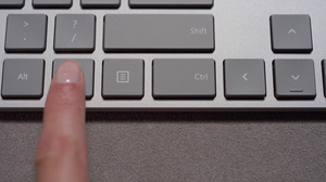 Microsoft’s Modern Keyboard hides a fingerprint sensor